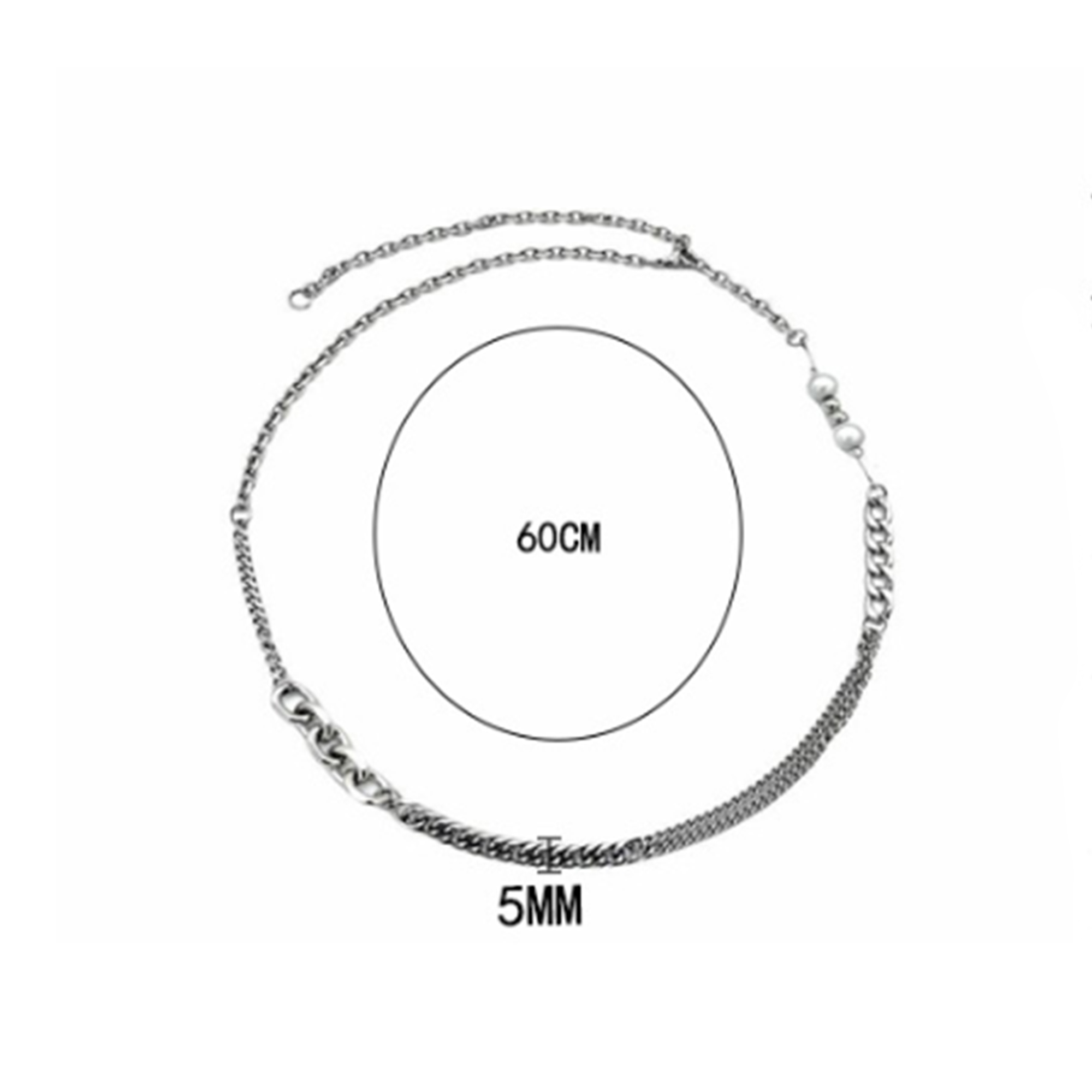 链长60cmx链宽0.5cm