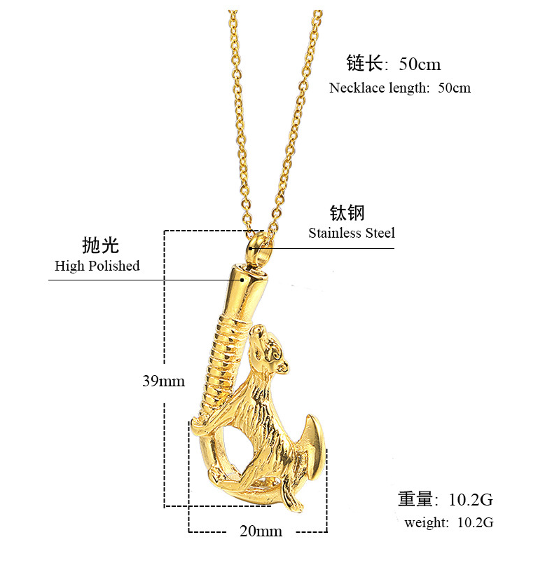 链长50cmx吊坠长度39mmx吊坠宽度20mm