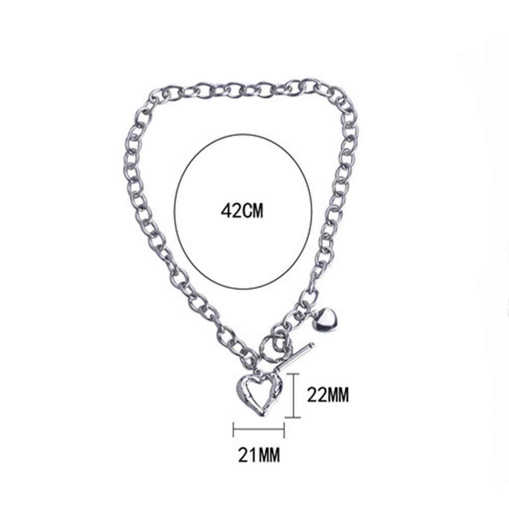 链长42cmx爱心长度22mmx爱心宽度21mm