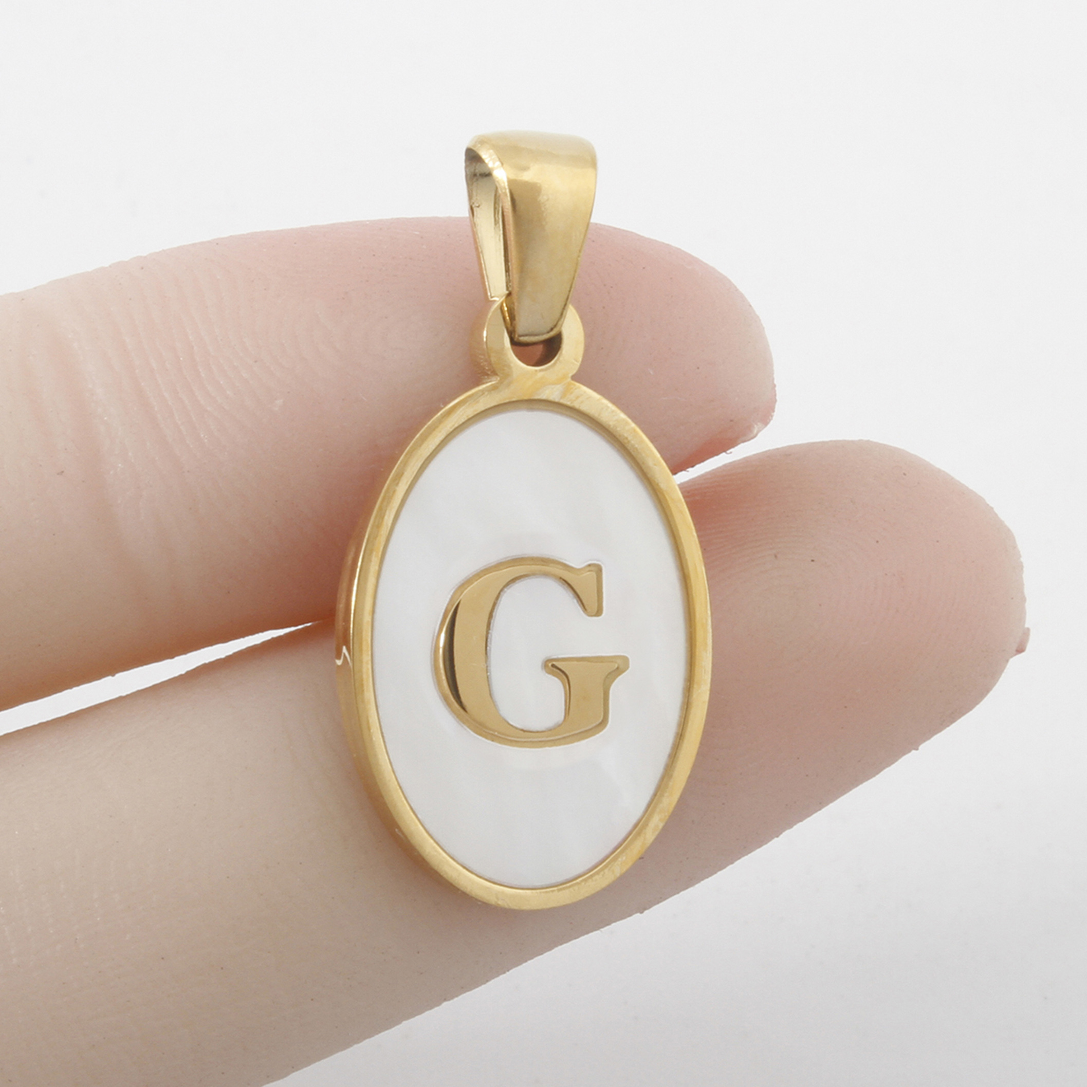 字母G吊坠