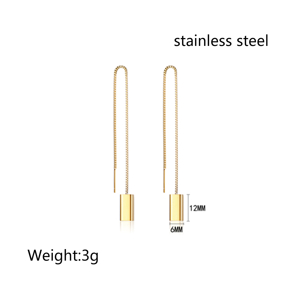 耳线长度13.5cmx吊坠长度12mmx吊坠宽度6mm