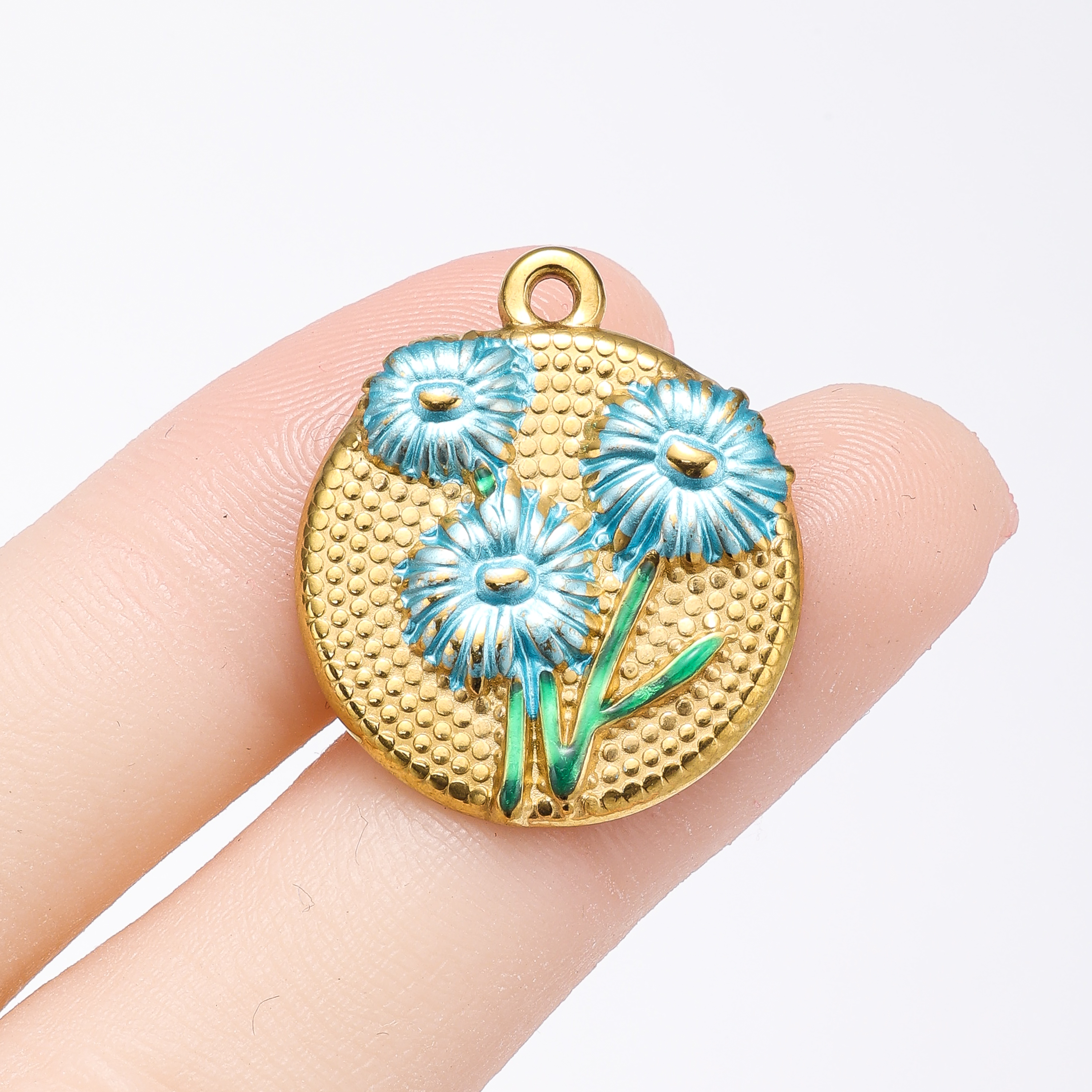 花朵吊坠