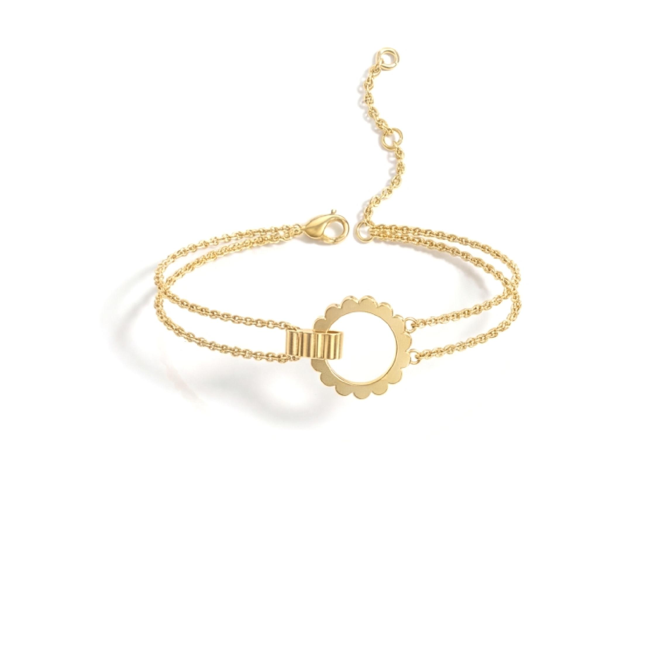 Pearl Black-Gold Trim Double-Layer Bracelet, Retro Luxury Elegant-Style Bracelet