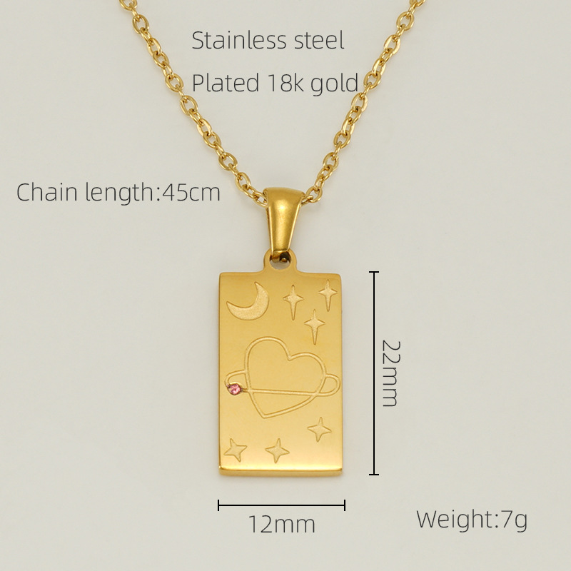链长45cmx吊坠长度22mmx吊坠宽度12mm