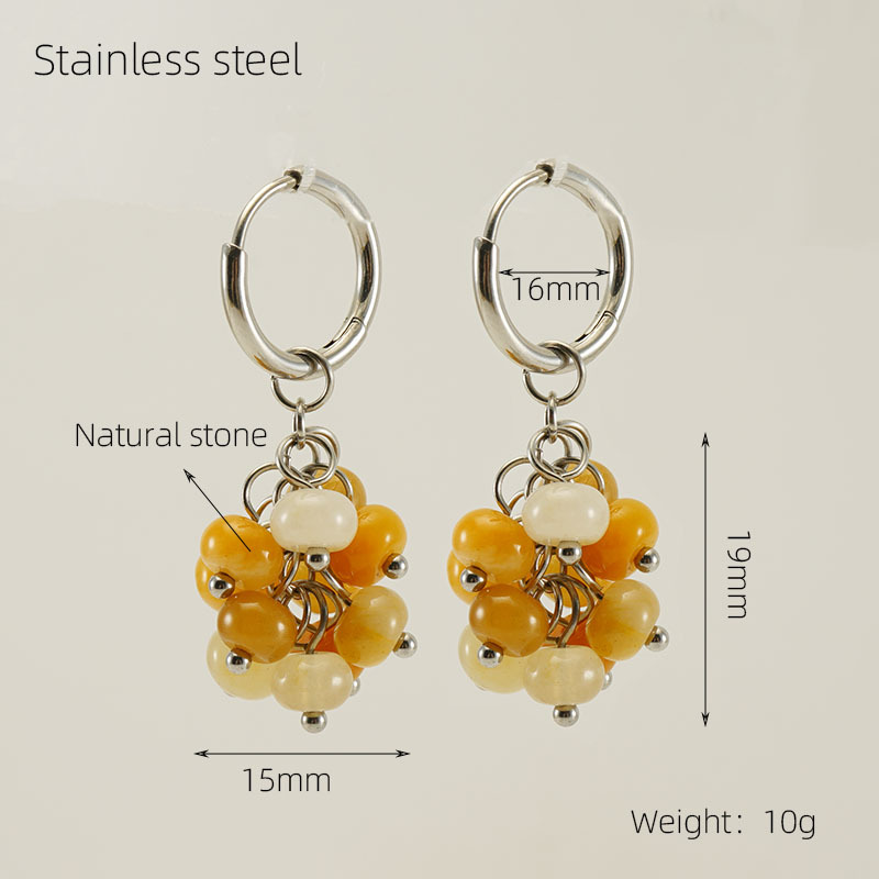 耳圈内径16mmx耳坠长度19mmx耳坠宽度15mm