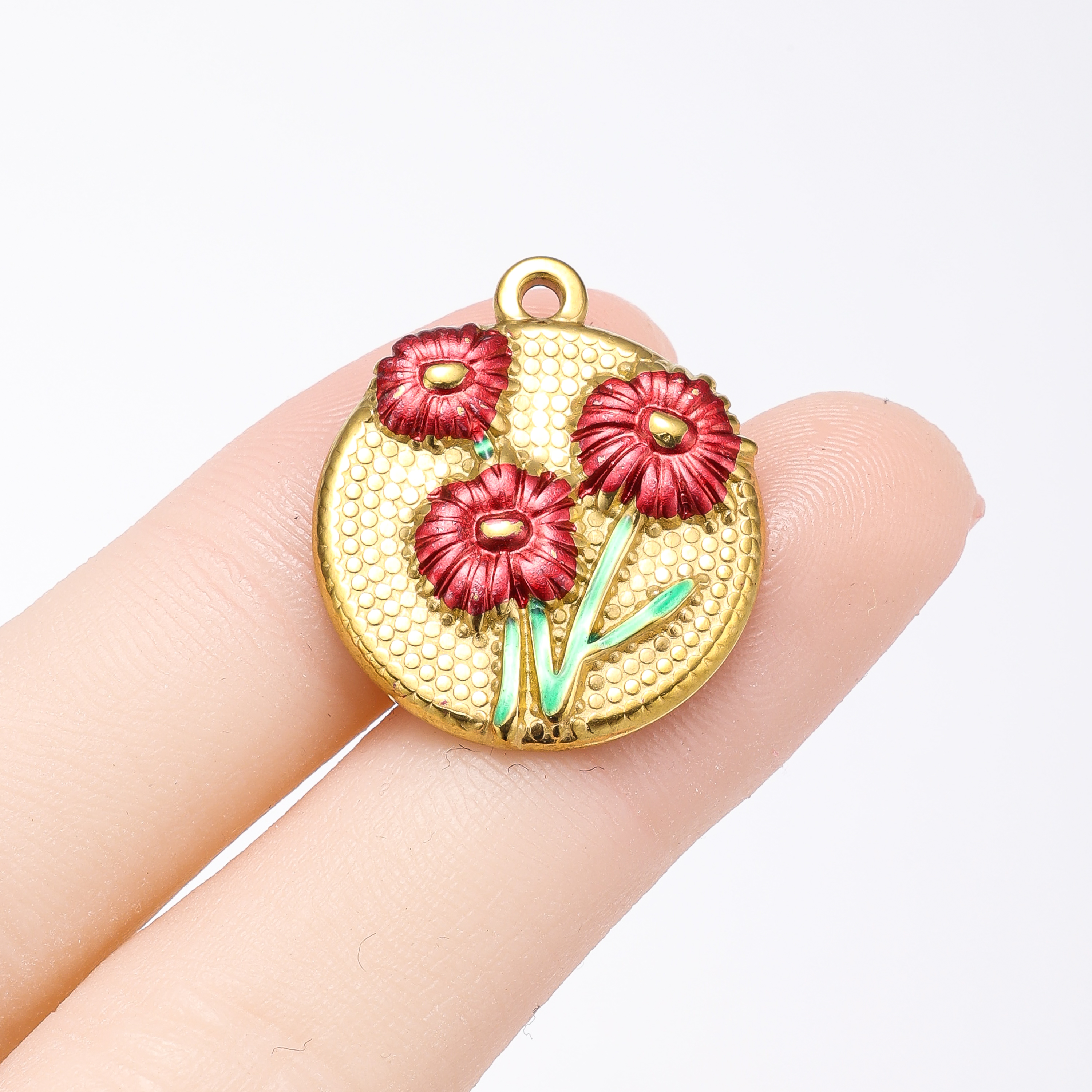 花朵吊坠